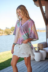 Gabriella Top - Lavender Haze