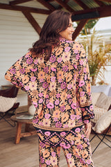 Novella Shirt - Apricot Blossom