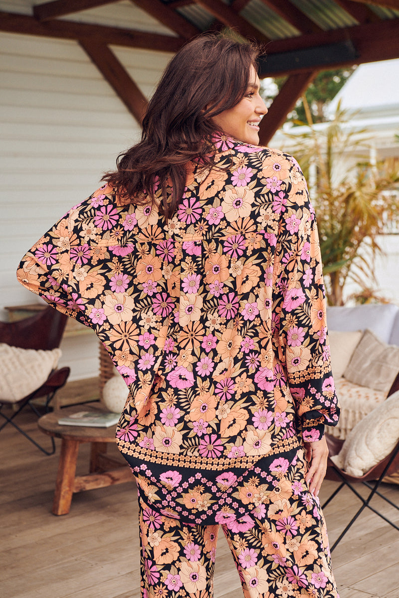 Novella Shirt - Apricot Blossom