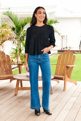 Chantelle Top ~ Black - Salena