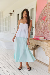 Willow Skirt Turquoise- Still Colour