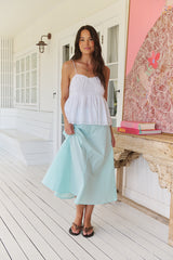 Willow Skirt Turquoise- Still Colour