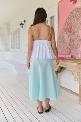 Willow Skirt Turquoise- Still Colour