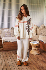 All Star Logo Pullover- white combo ~ Free People