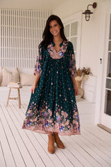 Boheme Midi Dress - Estella