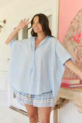 River Shirt Sky Blue- Still Colour