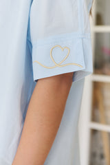 River Shirt Sky Blue- Still Colour