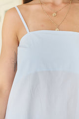 Bon Mini Dress Sky Blue-  Still Colour