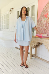 Bon Mini Dress Sky Blue-  Still Colour