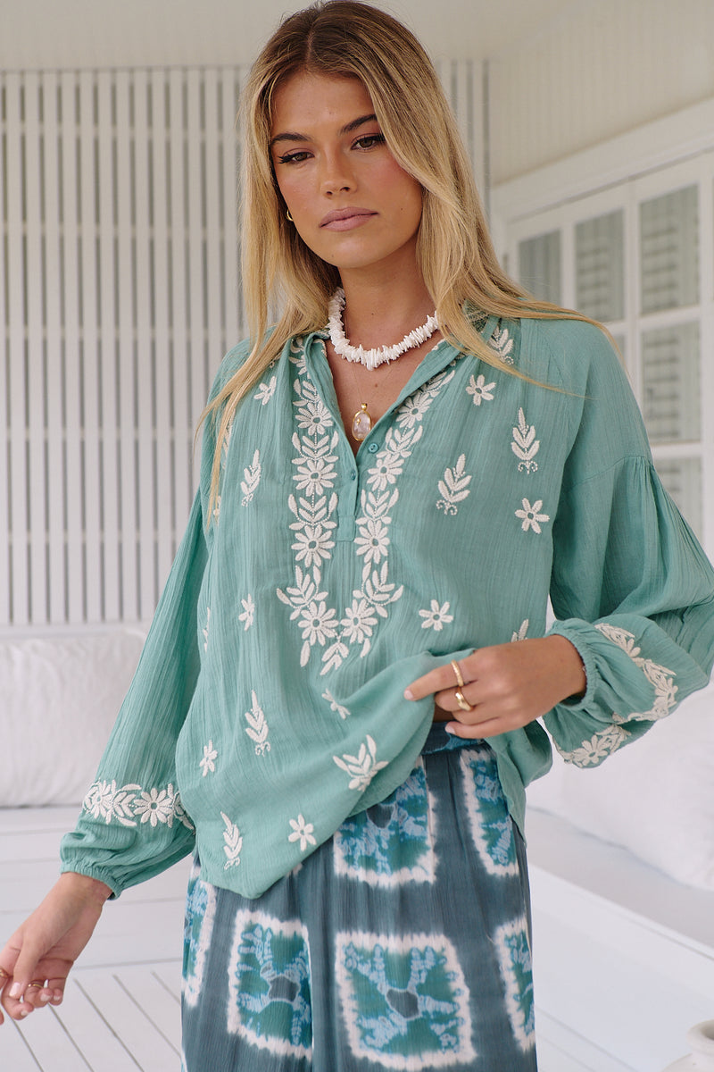 Lina Blouse Holbox Figo - Maison Hotel