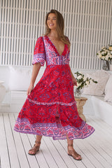 Alina Maxi Dress -  Florian