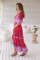 Alina Maxi Dress -  Florian