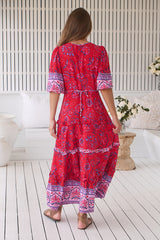 Alina Maxi Dress -  Florian