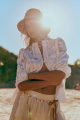 Cabarita blouse - Salt