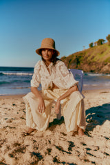 Cabarita blouse - Salt