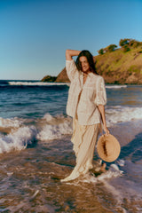 Cabarita blouse - Salt