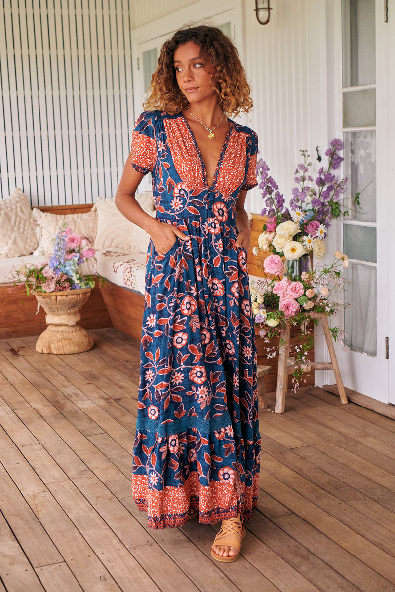 Tabitha Maxi Dress - Halcyon