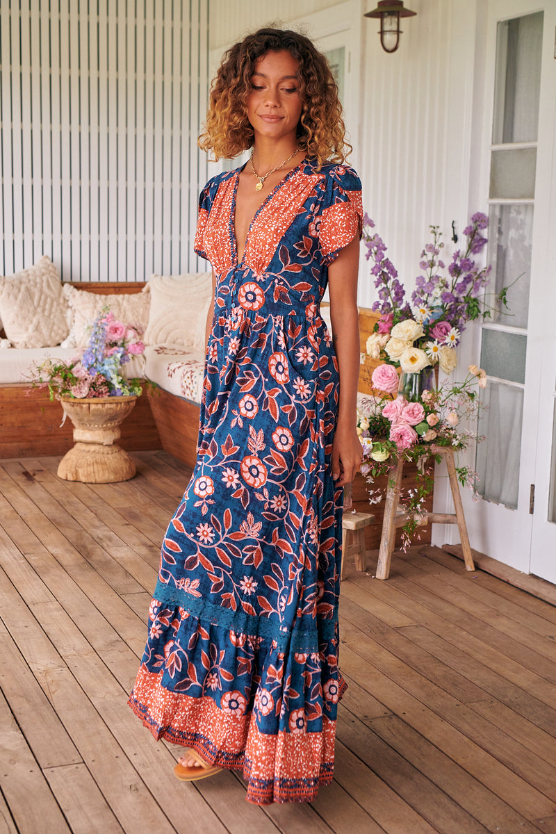 Tabitha Maxi Dress - Halcyon