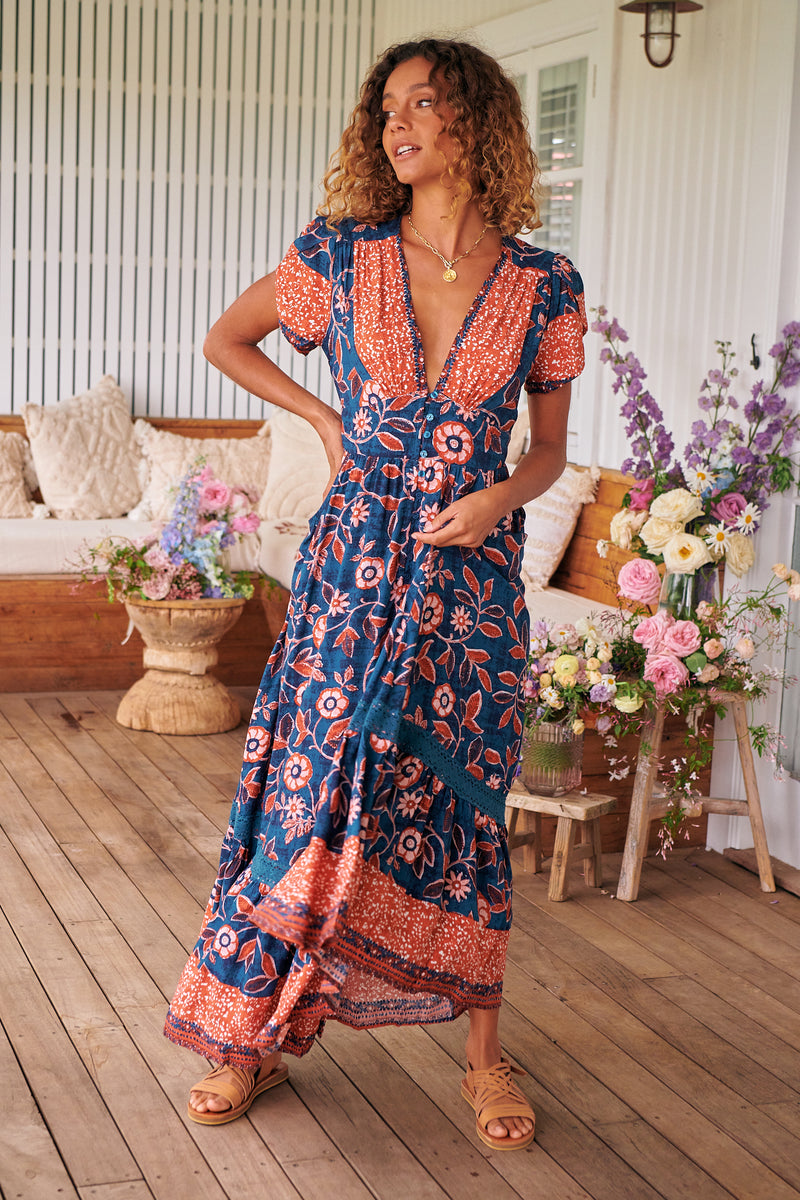 Tabitha Maxi Dress - Halcyon