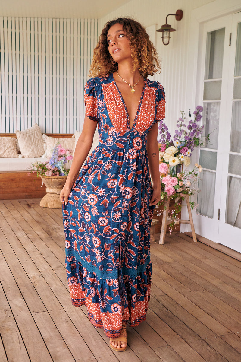 Tabitha Maxi Dress - Halcyon