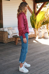 Summer Rays Blouse - Raspberry   ~ Ministry of Style