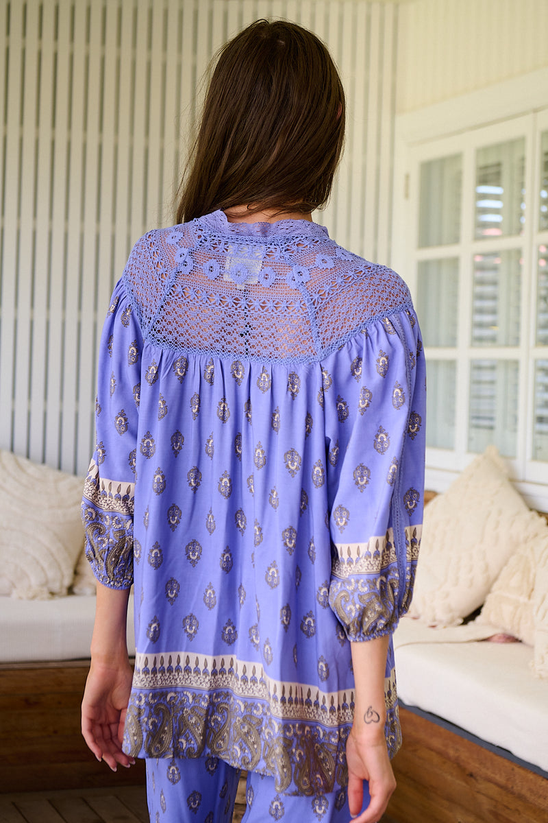 Florence Blouse - Jacaranda