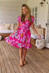 Lizzie Dress - Rosebud