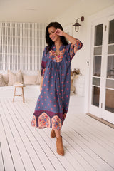 Boheme Midi Dress - Laney