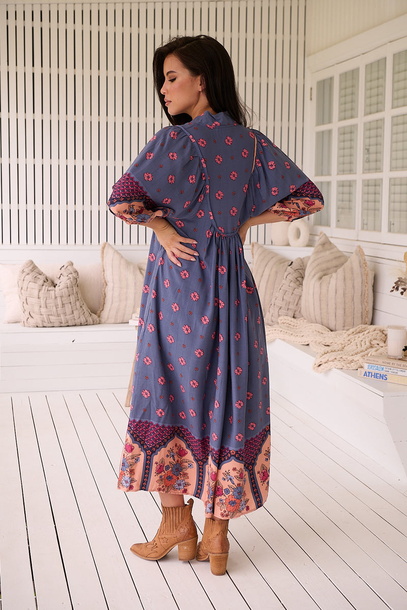 Boheme Midi Dress - Laney