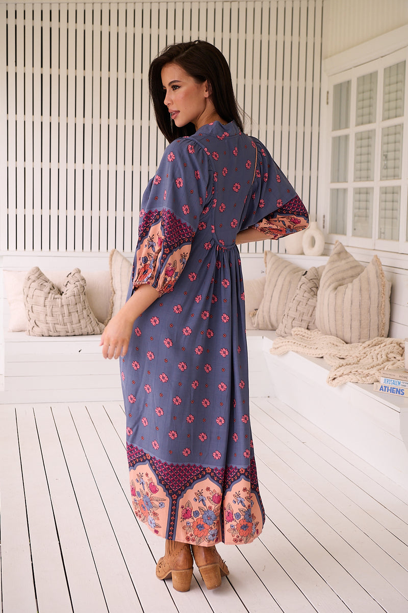Boheme Midi Dress - Laney