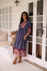 Boheme Midi Dress - Laney