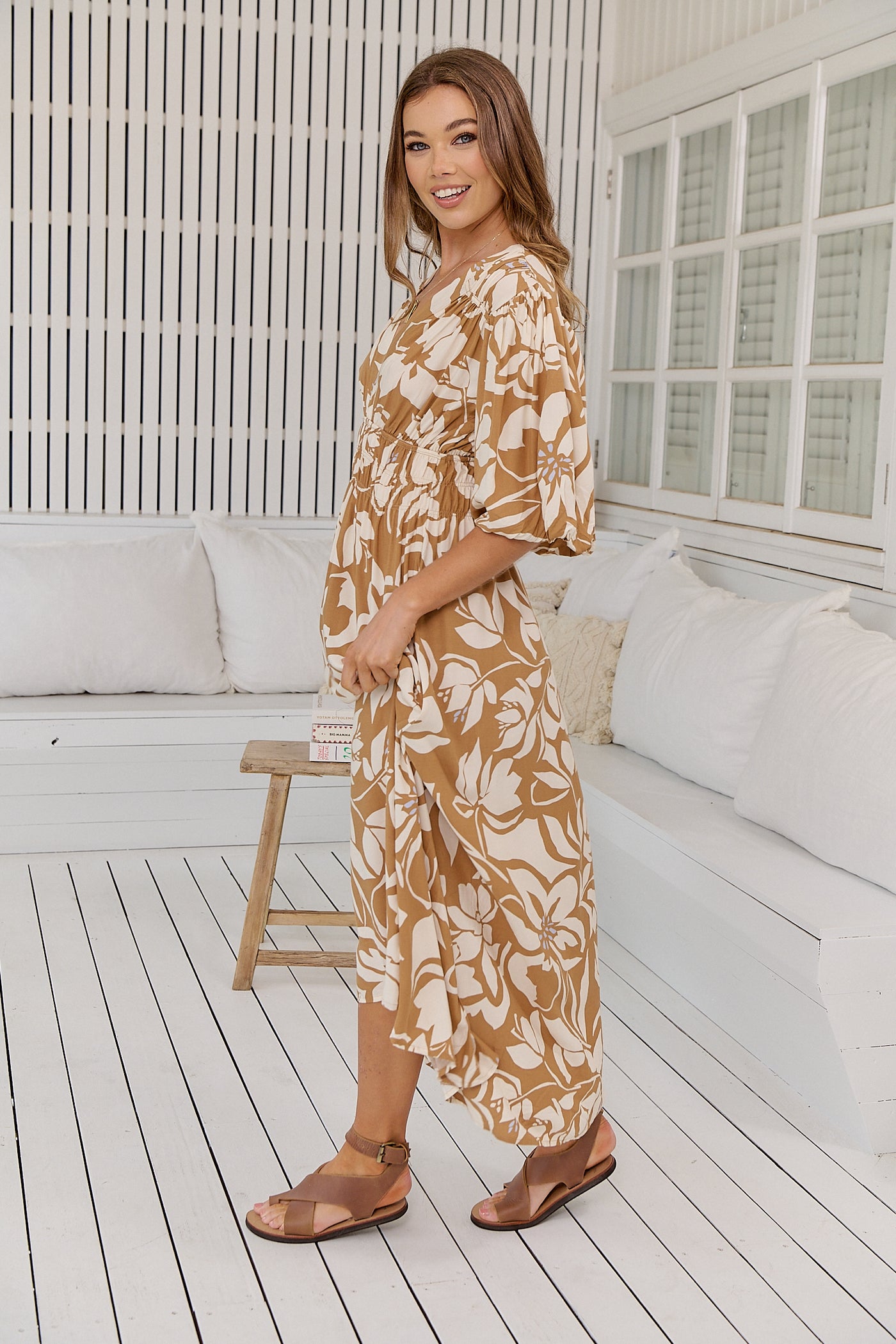 arizona maxi dress champagne ZIMMERMANN Mahon Maxi Dress | Champagne