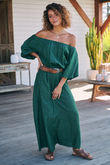 HALLIE MAXI - EMERALD