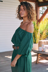 HALLIE MAXI - EMERALD