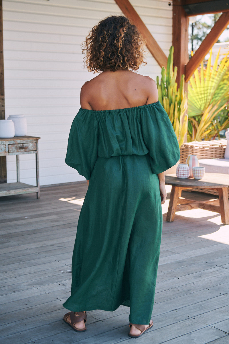 HALLIE MAXI - EMERALD