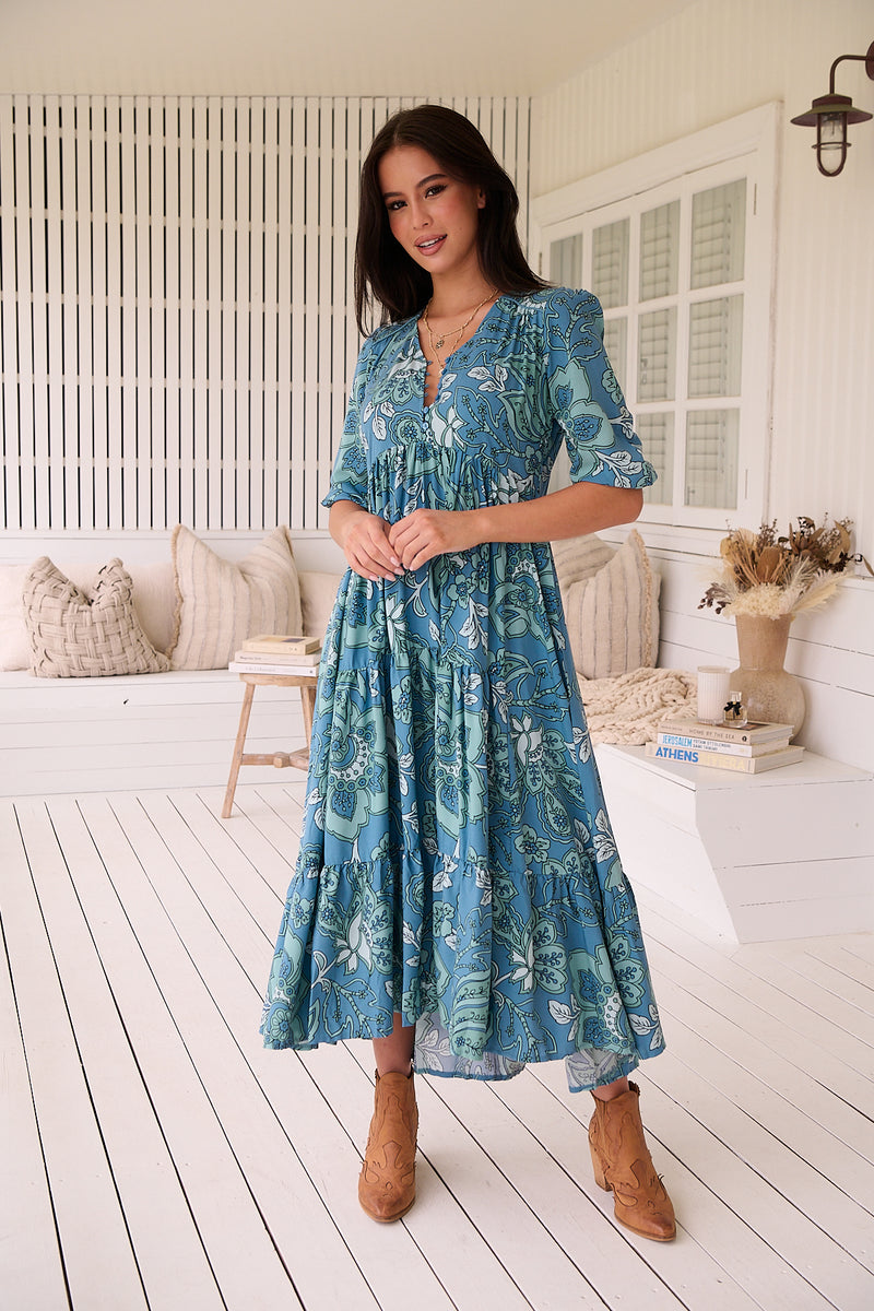 Eve Midi Dress - Serenade