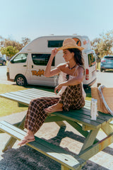 Austin Flannel Pant - Chocolate