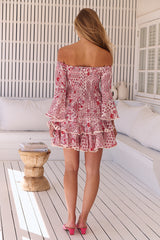Primrose Dress - Ruby Red