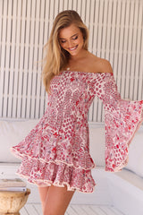 Primrose Dress - Ruby Red