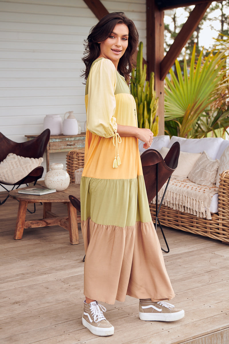 Gia Maxi Dress - Alohi Tones