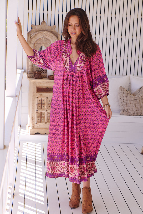 Boheme Midi Dress - Jolene