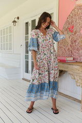 Eve Midi Dress - Pixie Petals