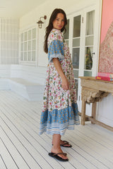 Eve Midi Dress - Pixie Petals