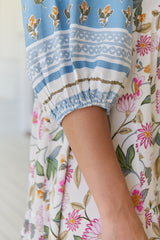 Eve Midi Dress - Pixie Petals