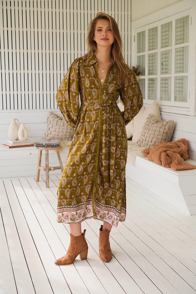 Whitney Midi Dress -  Amalie