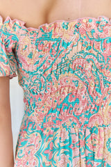 Claudette Maxi Dress -  Ocean Lullaby