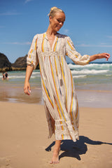 Meadow Maxi Dress- Coloured Sands