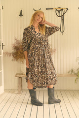 Boheme Midi Dress - Untamed