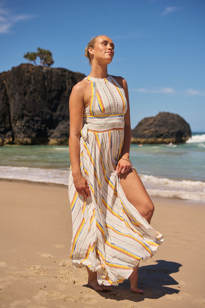 jaase endless summer maxi dress Jaase Endless Summer Dress Marine Stripe