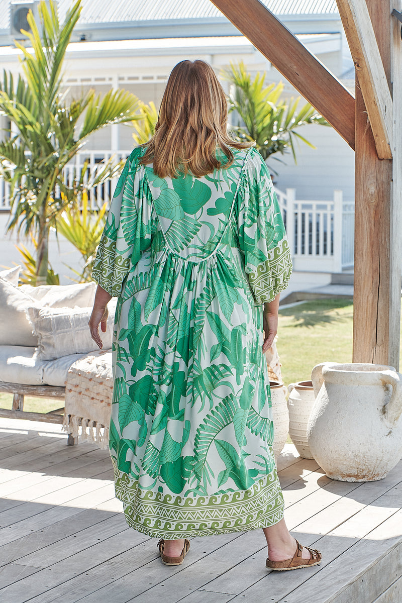 Boheme Midi Dress - Palmetto